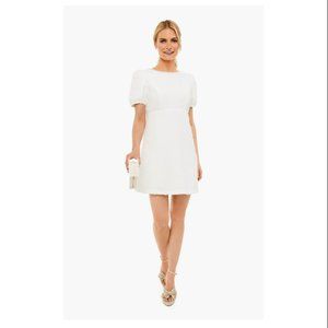 Sister Jane White Tweed Mini Dress